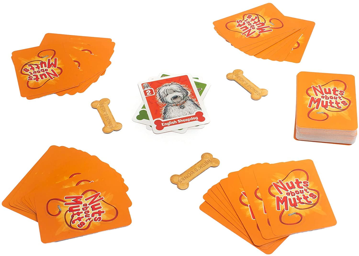 Nuts About Mutts | Family Friendly Hand Elimination Card Game | from The Creators of Cover Your Assets | Grandpa Becks Games