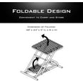 thumbnail image 2 of Costway Table de Tir Pliable avec Hauteur Réglable, Repose-Canon de Chasse pour Champ de Tir Extérieur, 2 of 9