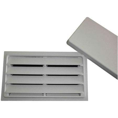 

Crawl Space Manual Air Vent with Removable Cover and Vermin Screen (White 8 Height x 16 Width)