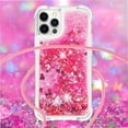 thumbnail image 4 of Funda FOXDOCK para iPhone 12 Pro Max con Cuerda Ajustable, Brillo Líquido, Protección Antigolpes y Lente – Ideal para Regalo, 4 of 6