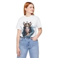 thumbnail image 2 of Queen Woman Portrait Graphic Unisex 100 Cotton Vintage Artwork Tee 13, 2 of 15