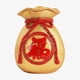 thumbnail image 3 of Estatua artística con forma de florero, regalo, figura de resina, maceta, maceta para el hogar Dorado, 3 of 9