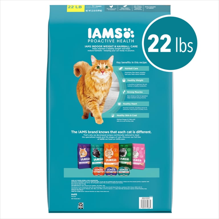 Free Shipping! IAMS Proactive Health Chicken and Turkey Dry Cat