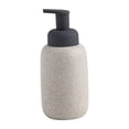 thumbnail image 3 of Dispensador de jabón líquido recargable, recipiente de cerámica para loción líquida y lavado de manos. Blanco A, 3 of 9