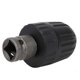 thumbnail image 4 of Mandrin de perceuse électrique, serrage manuel, adaptateur de filetage, tête de filetage de conversion 0,8-10 mm 3/8-24 UNF pour SDS, 4 of 4