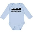 thumbnail image 3 of Inktastic Orlando Florida Skyline City Boys or Girls Long Sleeve Baby Bodysuit, 3 of 5