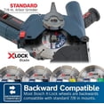 thumbnail image 5 of Bosch Genuine 4-1/2" X-LOCK Xtreme Segmented Diamond Blade - DBX4541E, 5 of 7