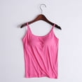 thumbnail image 2 of Sleeveless Workout Tank Tops for Women Summer Back Cushion Halter Vest Without Steel Ring Cup Outside Wear Underwear Exercise Vest Halter Yoga Shirts, 2 of 3
