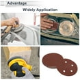 thumbnail image 6 of Unique Bargains 25 Pcs Universal Sanding Discs Round 5 Inch 5 Hole Hook and Loop Sandpaper Red Aluminum Oxide 1000 Grit, 6 of 6