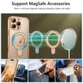 thumbnail image 3 of Funda GUAGUA para iPhone 16 Pro Max de 6.9 pulgadas con soporte magnético, color dorado, 3 of 9