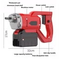 thumbnail image 4 of Lithium Brushless Concrete Vibrator Portable Vibrating Rod Small Charging Cement Vibrating Rod Mixer ,Bearing Precise, 4 of 5