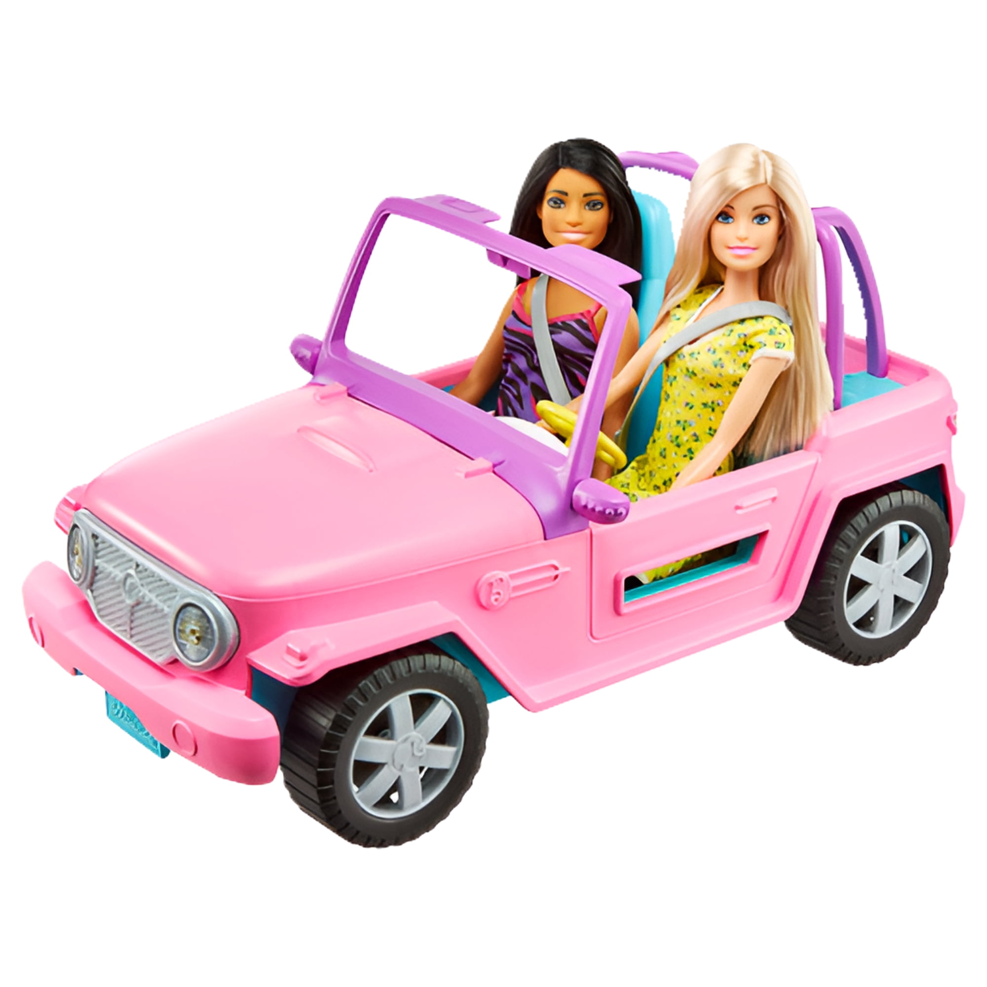 Barbie and vehicle hotsell