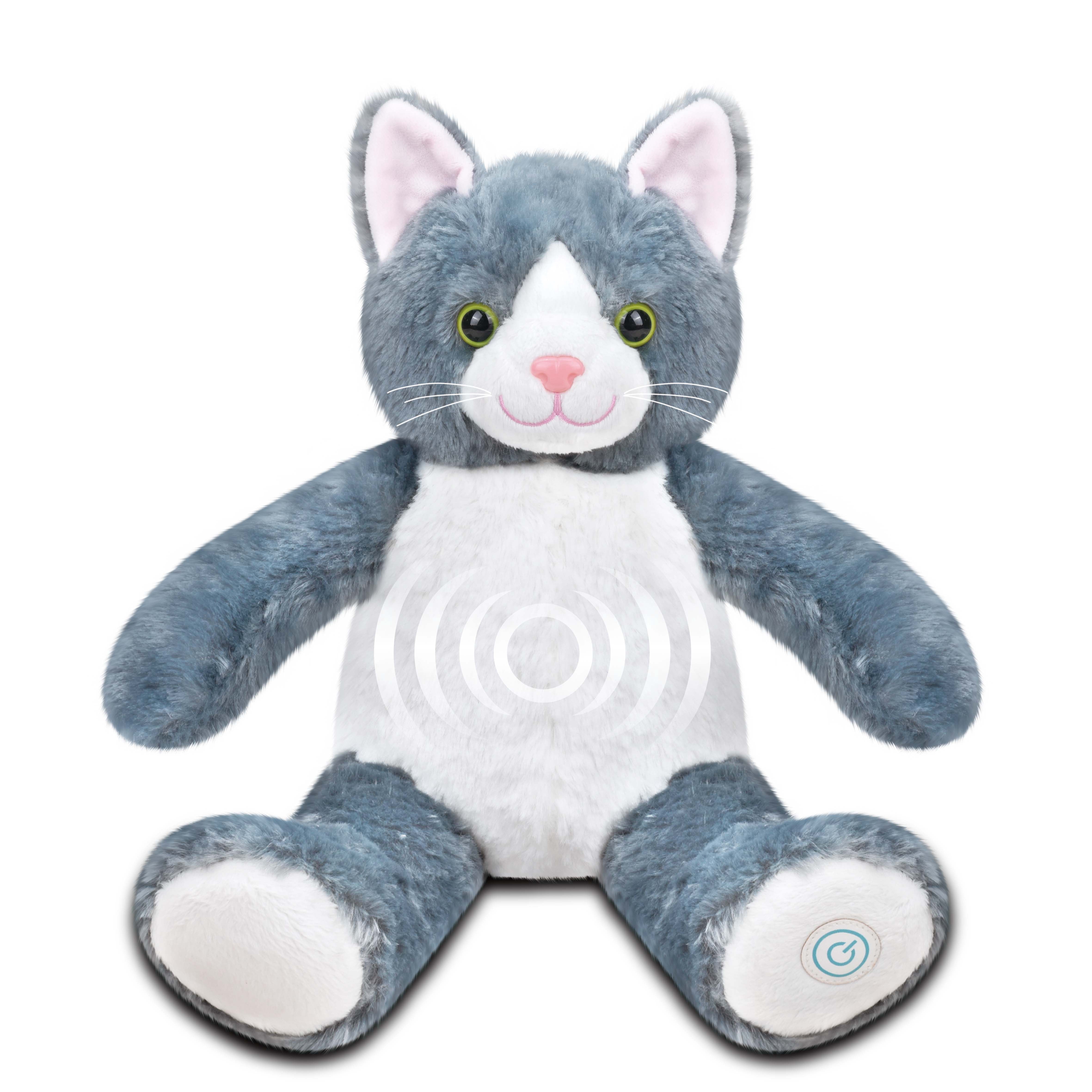 (4 pack) Health Touch Huggable Massager Gift with Relaxing Vibration, for Neck and Back Massager - Cat