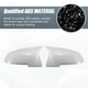 thumbnail image 4 of Reemplazo de tapa de cubierta de espejo retrovisor de automóvil Unique Bargains 1 par para BMW X1 328i 125i 330i, cubiertas de guardia de espejo, blanco, 4 of 6