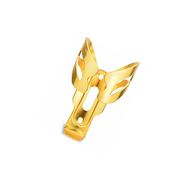 facefd Bike Beverage Bottle Cage Detachable Water Cup Holder Rack Folding Kettle Bracket Outdoor Cycling Accessory Gold Gold