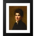 thumbnail image 2 of Solomon Joseph Solomon 19x24 Black Modern Framed Museum Art Print Titled - Portrait of Henrietta Lowy Solomon, the Artist's Sister, 2 of 5