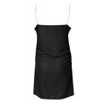 thumbnail image 2 of Gibobby Vestidos para mujer casuales Mini vestido ajustado elegante para mujer, vestido sin mangas con cuello en V de Color sólido, vestido ajustado informal(Negro,CH), 2 of 4