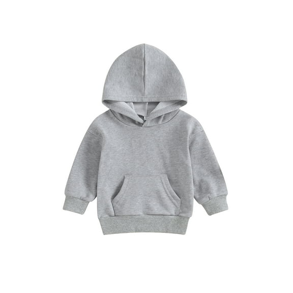 Bagilaanoe Toddler Baby Girl Boy Hoodies Sweatshirt Long Sleeve Pullover 6M 12M 18M 24M 3T 4T Kids Fall Loose Tee Tops