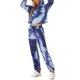 thumbnail image 4 of INSPIRAR CHIC Conjuntos de Sudadera Tie Dye para Mujeres, Sudadera con Capucha, Jogging, Conjunto de 2 Piezas, Talla L Azul, 4 of 7
