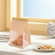 thumbnail image 5 of Bolsas de pan de papel Kraft marrón con ventana • 13x10x5cm • Ziplock autosellante • Sellable térmicamente para almacenamiento de alimentos • Bolsas reutilizables para snacks, 5 of 6