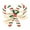 H, variant on MATROOY Christmas Crystal Santa Claus Brooch Pin Enamel Tree Snowman Xmas Jewelry Gift•-H