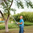 thumbnail image 2 of 52cc Gas-Powered Brush Cutter with 7 Attachments, Shoulder Strap, Goggles, and Quick Start for Lawn and Garden Maintenance, 2 of 8