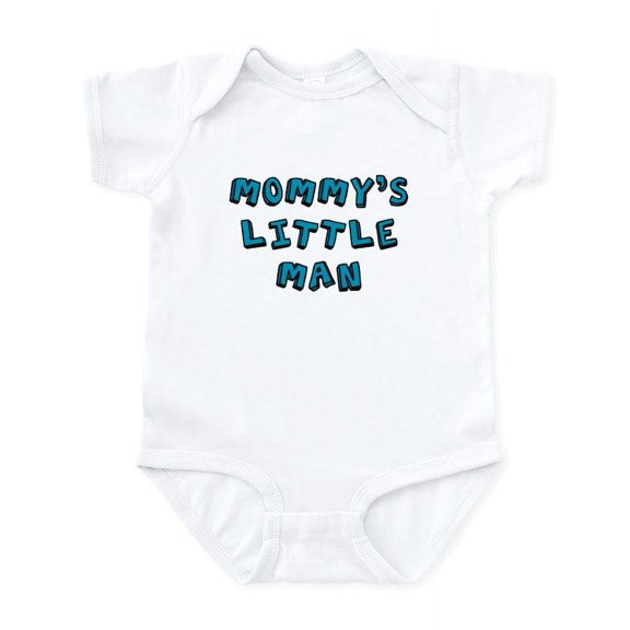CafePress - Mommy's Little Man Baby Onesie - Baby Light Bodysuit, Size Newborn - 24 Months