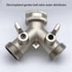 thumbnail image 4 of 3/4 2 Way Heavy Duty Garden Hose Splitter Y Splitter, 4 of 5