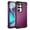 Purple, variant on Dteck Case with Tempered Glass Screen Protector for Samsung Galaxy S25 Ultra ,Shockproof 3 Layer Heavy Duty Soft Silicone Rubber Bumper+Hard Plastic Hybrid Protective Cover,Black