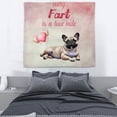 thumbnail image 3 of Every Fart is Love Note French Bulldog Guilty Face Happy Valentine's Tapestry Dog Lover Gifts Wall Hanging Backdrop Home Decor - 01016, 3 of 5