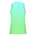 thumbnail image 3 of Xysaqa Men's Gym Workout Sports Tank Tops, Fashion Gradient Sleeveless Tee Summer Casual Big & Tall Shirts for Men S-4XL, 3 of 4
