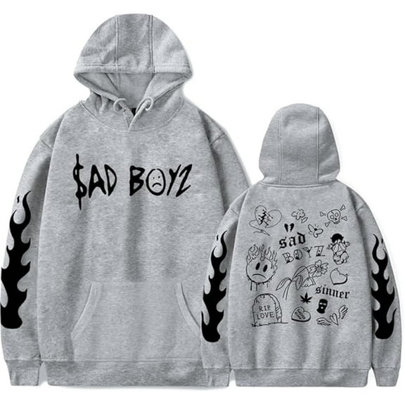 Junior H No Love Sad Boyz Tour Merch Hoodie Unisex Long Sleeve Stylish Comfort Pullover