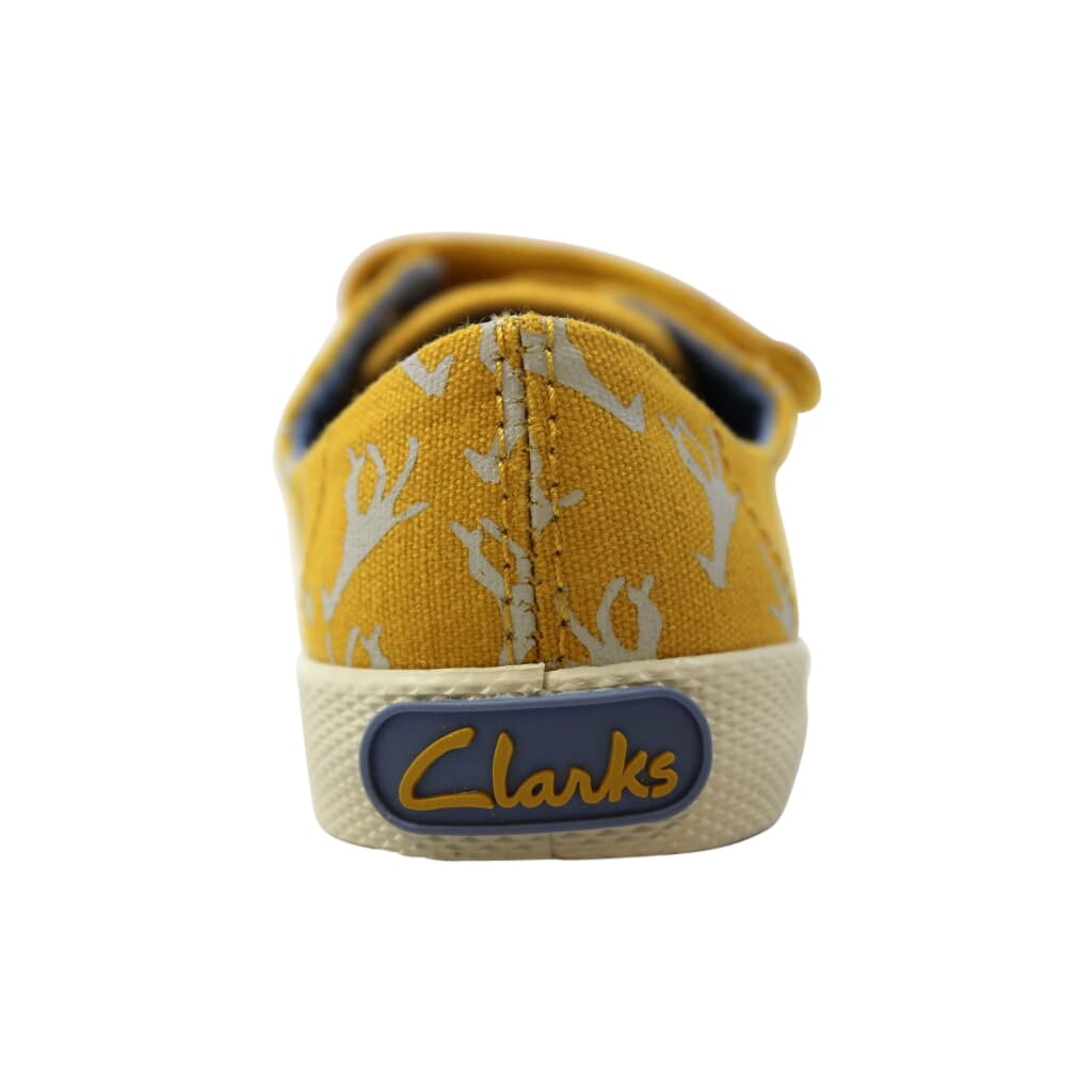 clarks yellow baby shoes
