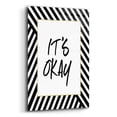 thumbnail image 2 of Epic Art 'It'S Okay' by Lettered & Lined, Acrylic Glass Wall Art, 12"x16", 2 of 8