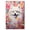 American Eskimo, variant on Saint Bernard Dog Arts Canvas - Large Abstract Paintings Colorfull Wall Art Dog Decor Dog Room Decor Animal Wall Art Animal Canvas