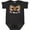 Black Leopard, variant on Na-Moose-Te Cute Moose Greeting Boys or Girls Baby Bodysuit