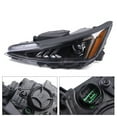 thumbnail image 2 of Pair Projector Headlight For 2019-2020 Hyundai Elantra Left+Right Front Headlamp 92101-F3500, 92101F3500, 2 of 24