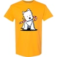 thumbnail image 3 of Inktastic Candycane Cutie Westie T-Shirt, 3 of 5