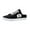 Black, variant on Wovix Women'S Slipper Canvas Shoes Closed Toe Trendy Simple Work Slip-On Sneakers Walking Shoes Daily Wear