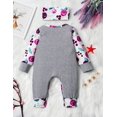 thumbnail image 7 of Newborn Baby Girl Clothes Romper Onesie Cotton Newborn Outfit for Girls Cute Infant Girl Jumpsuits Clothes 0-3 Months, 7 of 7