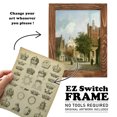 thumbnail image 7 of Heraldic Crowns & Coronets III -Framed Print w/glass-Walnut, 7 of 7