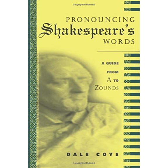 Pre-Owned Pronouncing Shakespeare's Words (Paperback) 0415941822 9780415941822