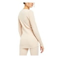 thumbnail image 2 of FREE PEOPLE Womens Beige Heather Long Sleeve V Neck Top Size: M, 2 of 2