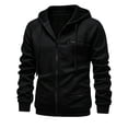 thumbnail image 6 of Thousandth Men's Zip Up Hoodie Lightweight Athletic Track Jacket Cool Casual Slim Fit Daily Wear for Gym Running,Sports Training, 6 of 8