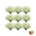 thumbnail image 1 of "60pcs Flores Gypsophila Artificiales Para Ramo De Decoracion Belug, Blanco", 1 of 5
