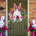 thumbnail image 4 of Easter Artificial Lavender Rabbit WreathIdeal for Spring, Summer & Fall Decorations, 4 of 8