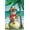 Beach Snowman, variant on Smile Red Scarf Sandy Snowman Sunbath On The Beach Coastal Decoration Vertical Hawaii Winter House Flag Holiday Farmhouse Seaside Party Outdoor Yard Banner 28" x 40"