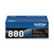 Brother Genuine TN880 High-yield Printer Toner Cartridge, Black