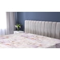 thumbnail image 5 of Ambesonne Peony Fitted Sheet, Gentle Petals Love Flowers, Full Size, Pale Mauve and Persian Orange, 5 of 5