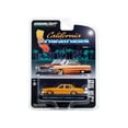 thumbnail image 3 of 1990 Chevrolet Caprice Classic Custom Kandy Orange Metallic with Orange Interior 1/64 Diecast Model Car by Greenlight, 3 of 3
